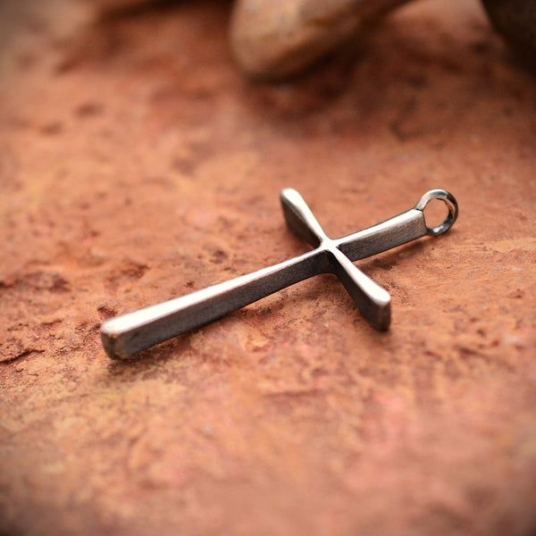 Сребърен медальон кръст 925 – голям мъжки кръст | Талисман за вяра