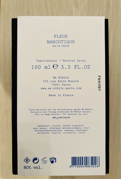Нишевый парфюм Ex Nihilo Fleur Narcotique