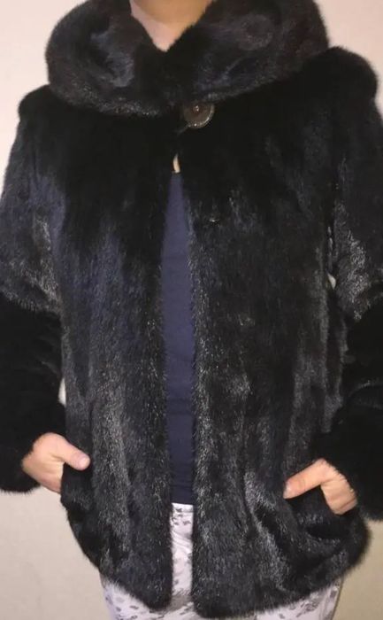Женская норковая шуба