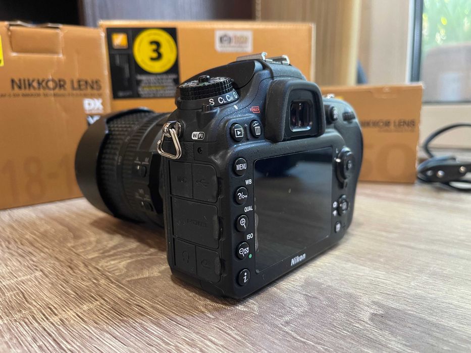 Nikon D7200 + 2 obiective - 15.000 Cadre