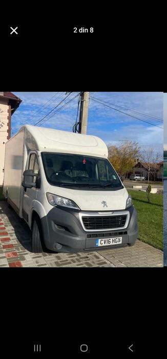 Peugeot Boxer 2016 Luton Van Duba Volan Dreapta