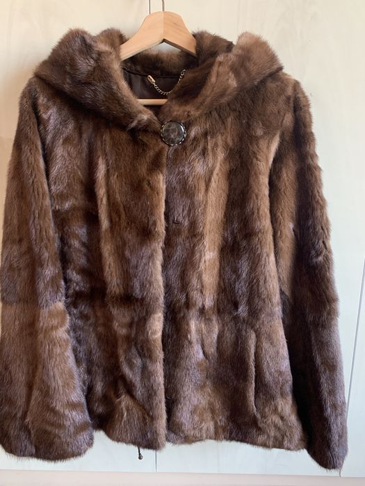 Норковая полушубка