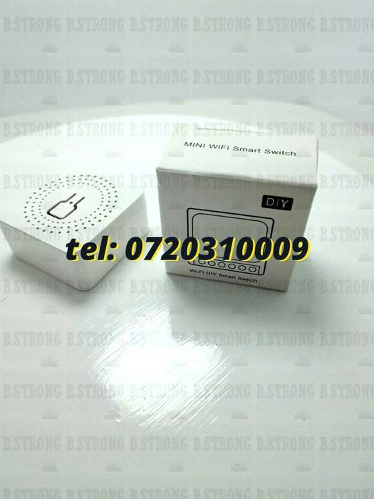 Modul Sonoff Wiifi Diy Compatibil Alexa Google Home Doua Cai 220v