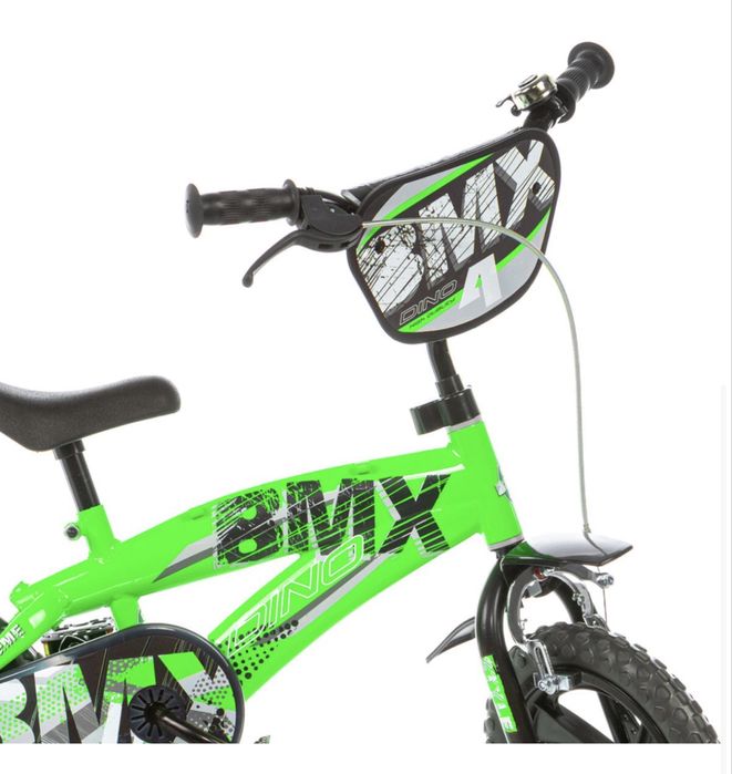 Bicicleta pentru copii BMX DB-125XL01, 12 inch, verde