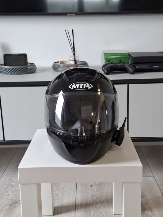 Casca moto atv MTR + Intercom EJEAS V6 PRO+