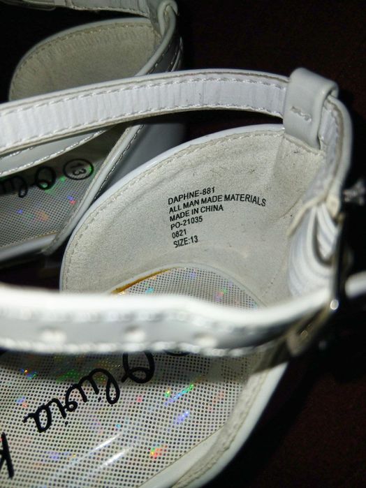 Из Америки, босоножки бренда"Olivia K"