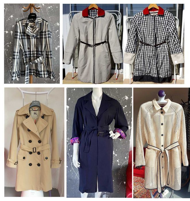 тренчкот шлифер Etro Burberry Max Mara S M