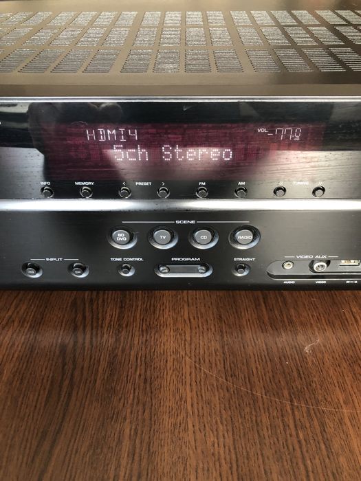 Amplificator receiver cu HDMI ARC Yamaha rx-v375 telecomanda originală