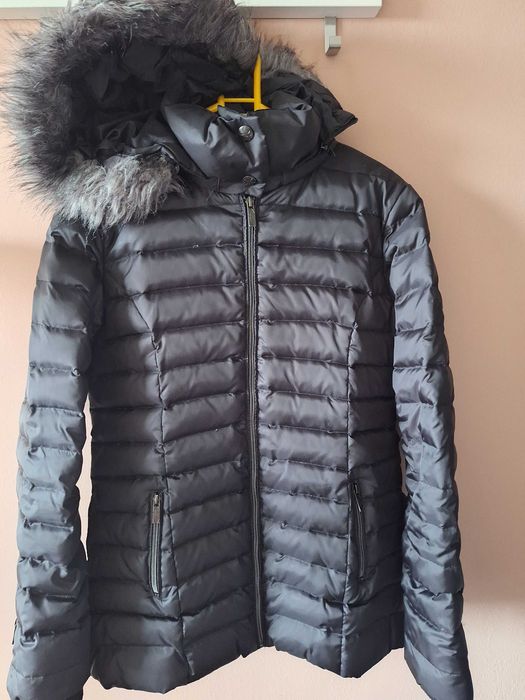 Дамско яке с пух