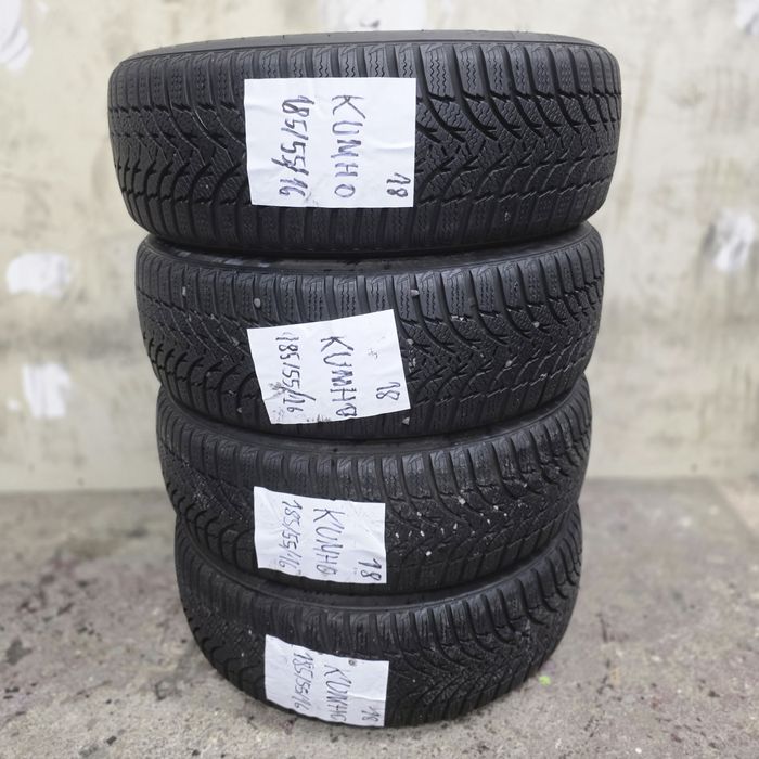 4×185//55/16 M+S.KUMHO.Stare excelenta.