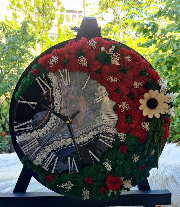 Ceas decorativ handmade