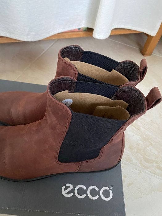 Боти ECCO 41 ботуши кафяви обувки