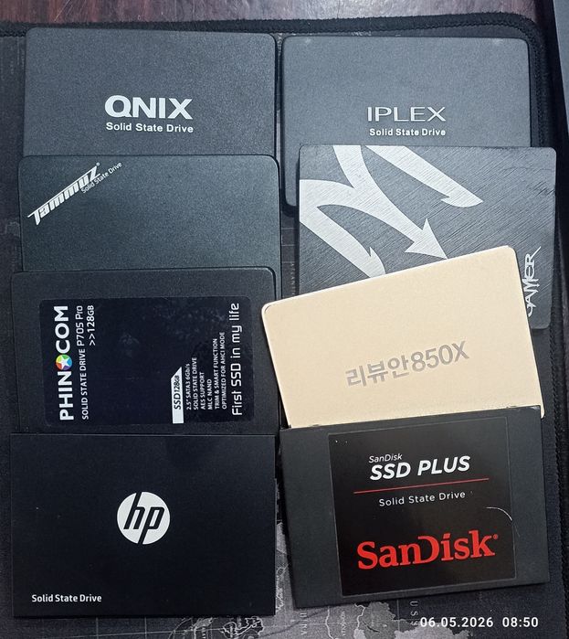Продаются Б/у Notebook Hdd в количестве. PC cpu ssd