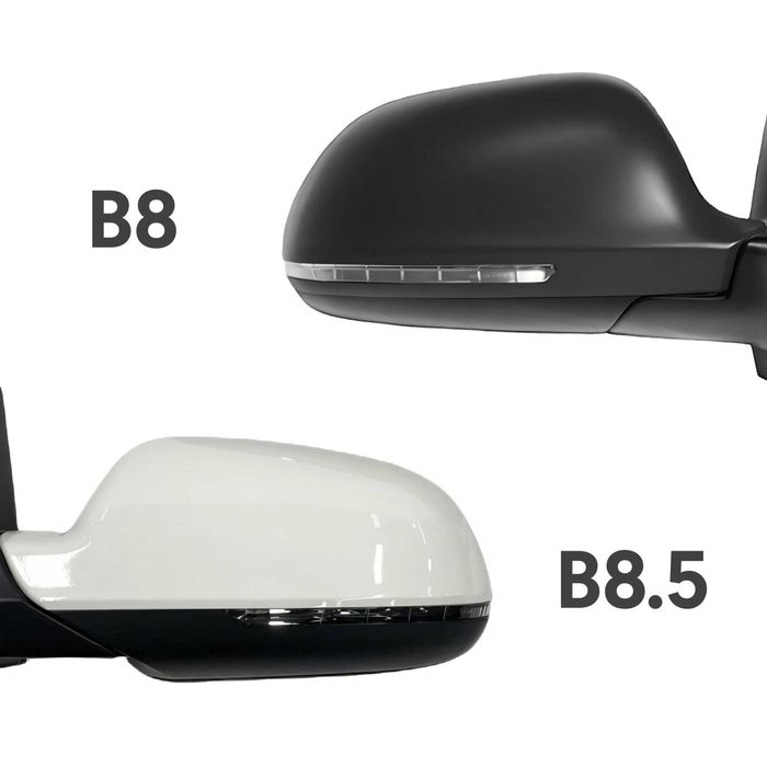 Черни Batman Капаци за Огледала за АUDI A3 8P A4 A5 B8 B8.5 A6 A8 Q3