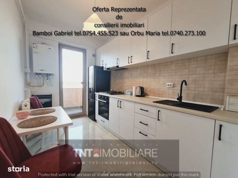 Apartament 3 camere decomandat bloc nou+1loc parcare zona Cug-Visoianu