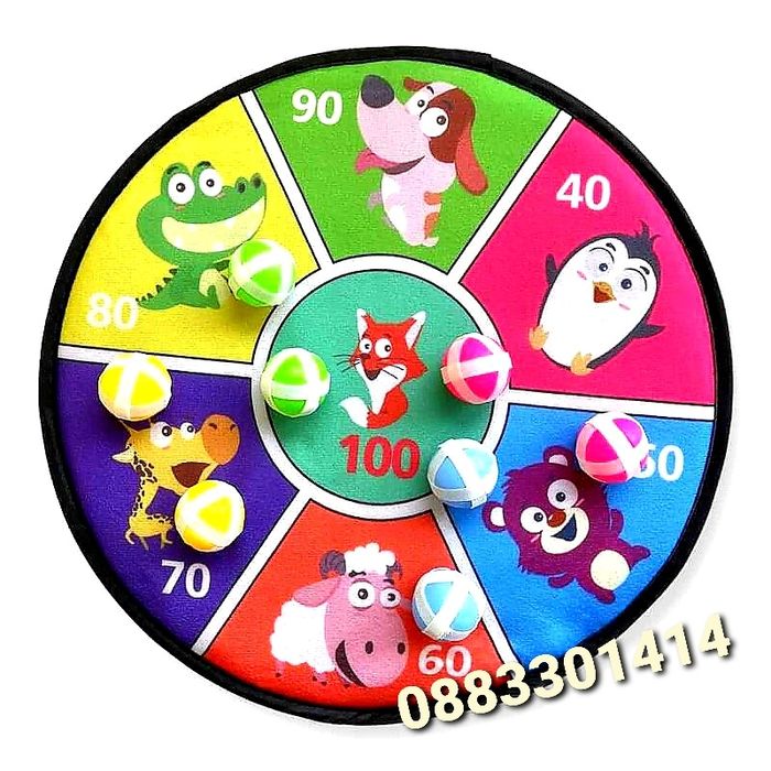 Детски Дартс Животинки Безопасен + Подарък!