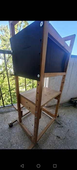 Înălțător din lemn pentru copii