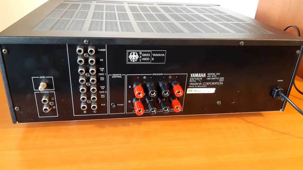 Amplificator audio YAMAHA AX 470, putere 75W / 8 ohmi sau 80W / 6 ohmi