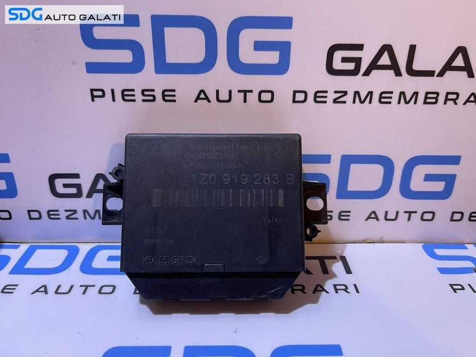 Unitate Modul Calculator Senzori Parcare PDC Parktronic Skoda Octavia 2 2004 - 2013 Cod 1Z0919283B [L3442]