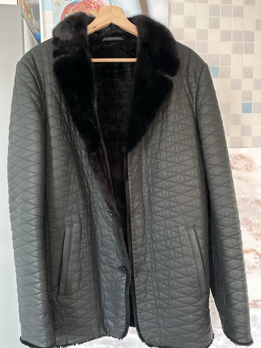 Мужская дубленка