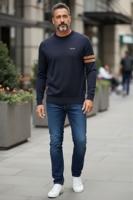 Zegna  Мъжка блузa / пуловер - Коледно намаление