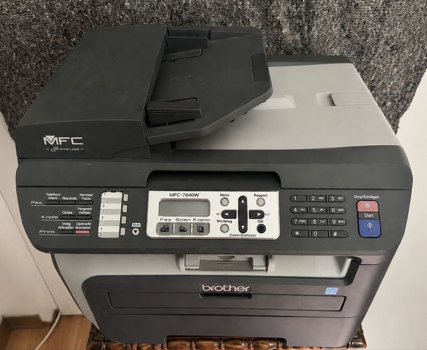 Brother MFC-7840W - Imprimanta laser multifunctionala Wireless