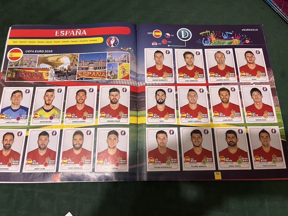 Албум Panini Euro 2016