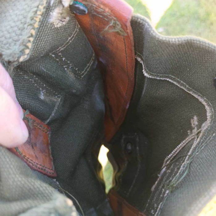 Pouch/Husa lopatica model USA. Perioada Vietnam