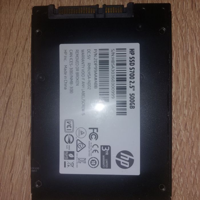 SolidStateDrive 500GB