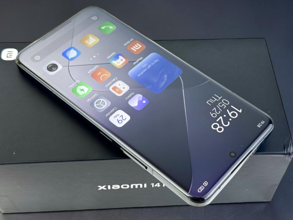 КАТО НОВ! Xiaomi 14 Pro 256GB 12RAM Black Гаранция!