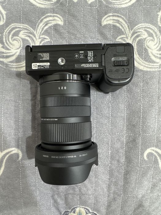 Sony Zv-e10 вместе с Sigma 18-50