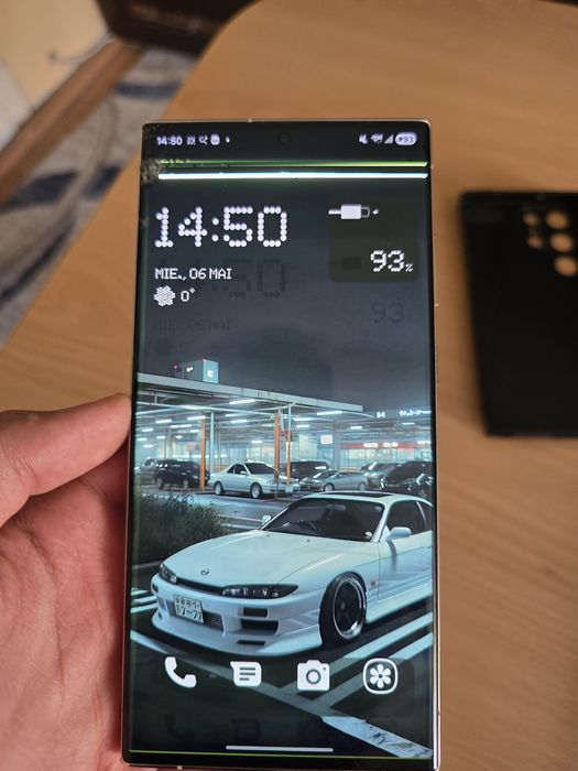 Samsung galaxy S23 Ultra 512gb Crem/Alb Display parțial funcțional