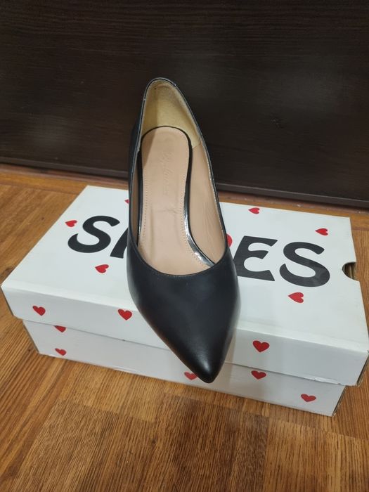 Pantofi piele naturala