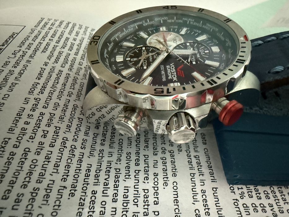 Ceas Vostok Almaz statia spatiala /+ curea rezerva /garantie