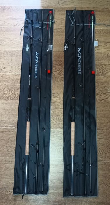 SET 2 Feedere FL BLACK FORCE 3.90 Actiune 60-180g