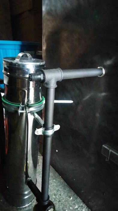 Коптильня холодного копчения, коптилка