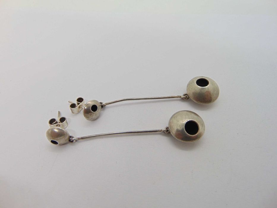 Cercei lungi, modernisti din argint