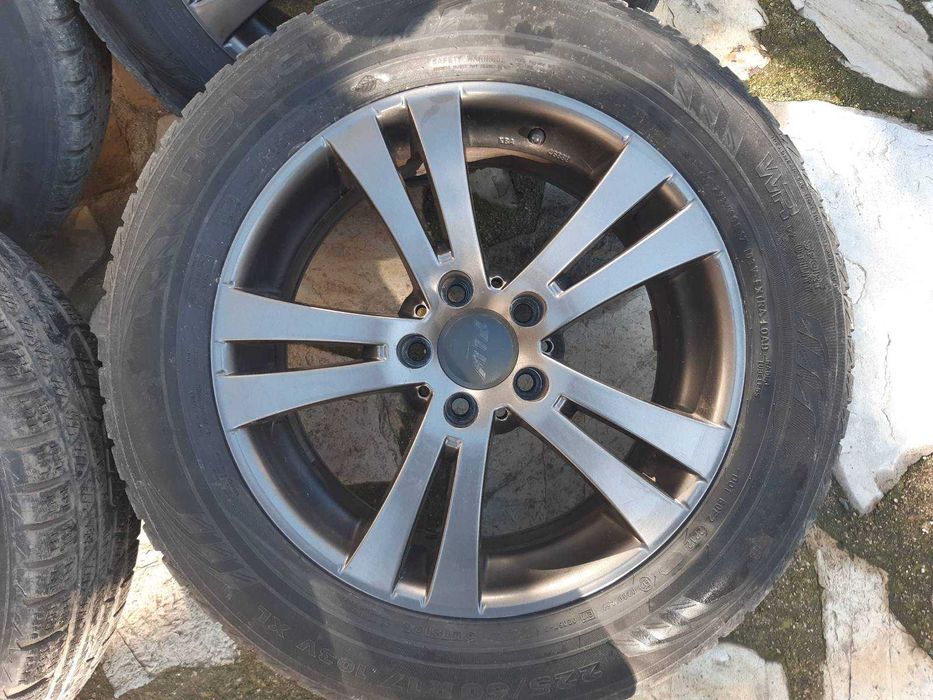 Лети джанти 4бр. със зимни гуми 17" - 5х114,3