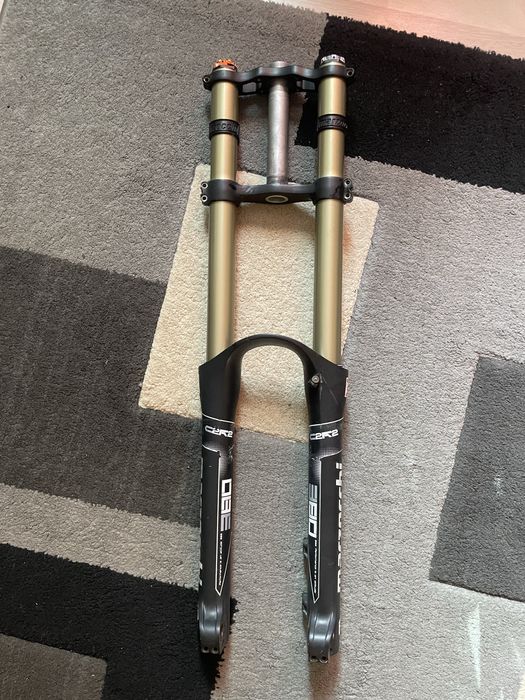 Vand Furca Marzocchi 380 C2R2 Titanium 26/27.5 + Pipa Truvativ