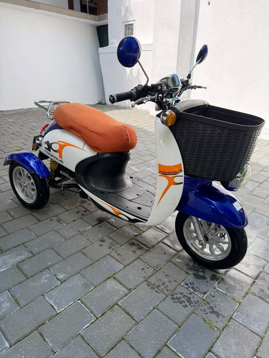 Tricicleta electrică polimobil vigorous fără permis