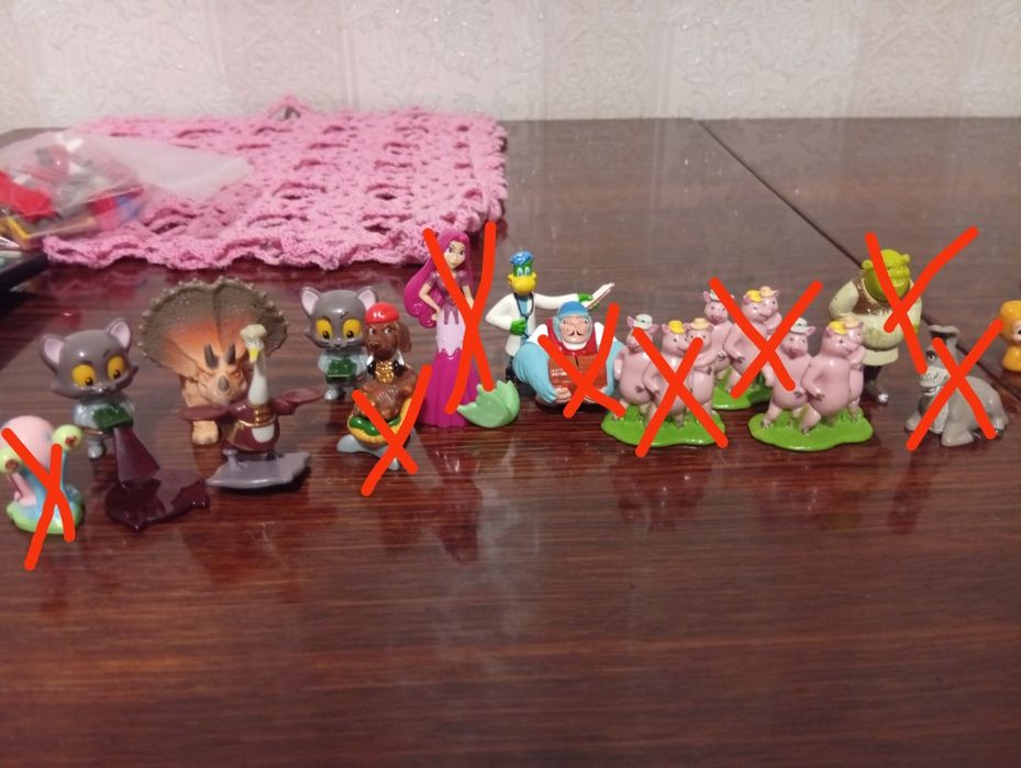 Игрушки Киндер сюрприз разное