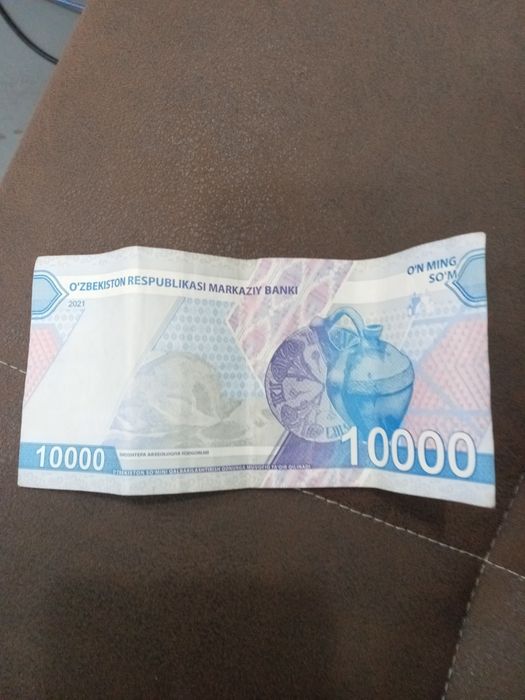 10 ming soʻm pul bu pulni oldin Omonxon ishlatgan