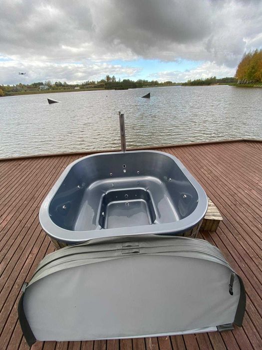 Ciubar jacuzii acrilic patrat 200cm