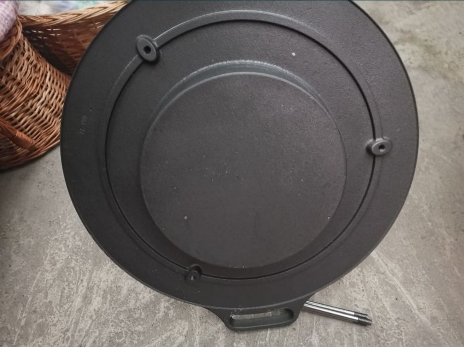 Disc gratar mare din fonta de 49 cm