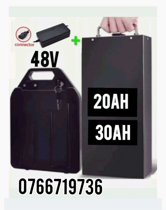 Baterie 48V.36V-20/30AH+Încărcător,Scuter,Trotinetă