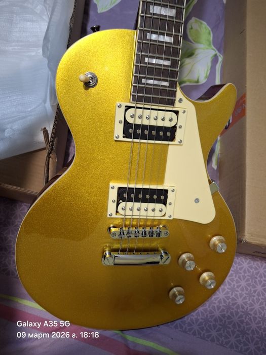 Електрическа китара LP. Stagg Sel.Std.Gold