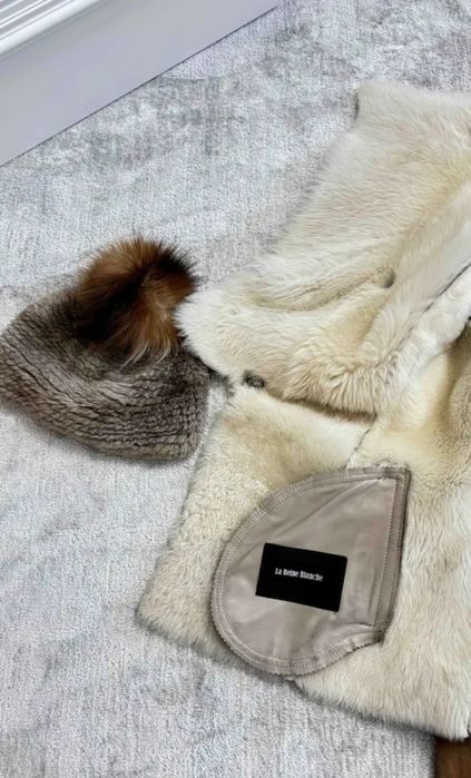 Роскошная дублёнка и шапка