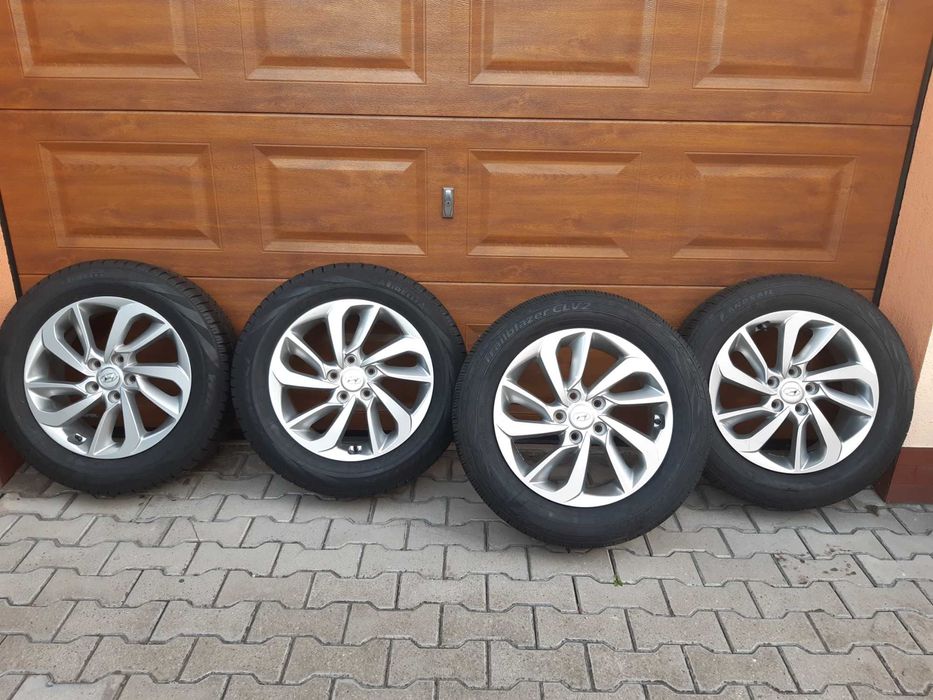 SET  JANTE ALIAJ 4 bucati Hyundai Tucson  ANVELOPE DE IARNA originale