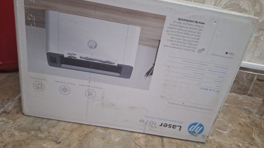 принтер HP laser 107w