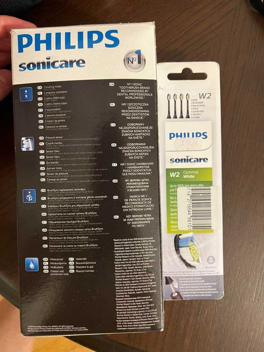 Philips Sonicare ProtectiveClean 4500 – нова, запечатана + резервни глави